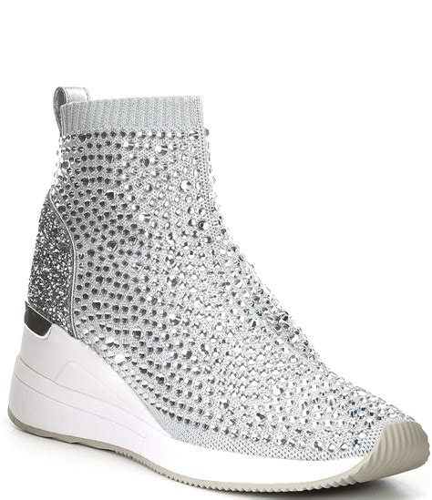 michael kors skyler lace up bootie|michael kors stretch knit sneakers.